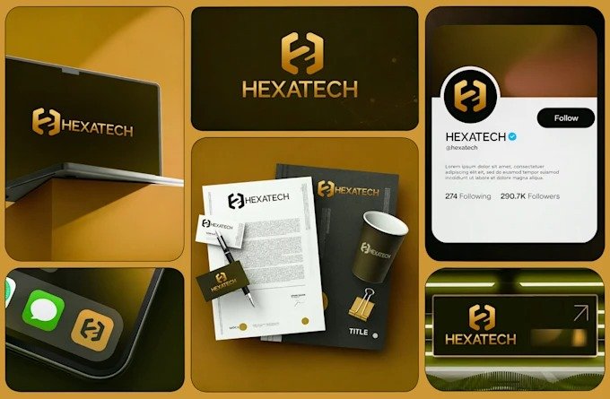 Hexatech Brand Identity