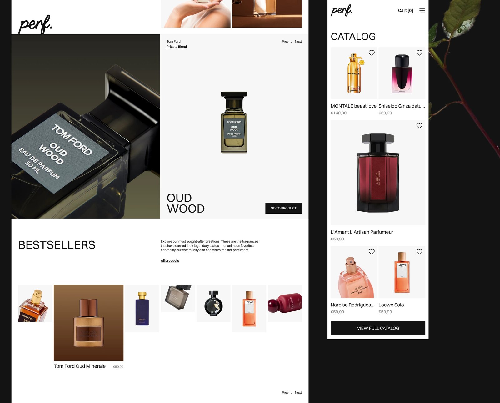 Product Images portfolio sample