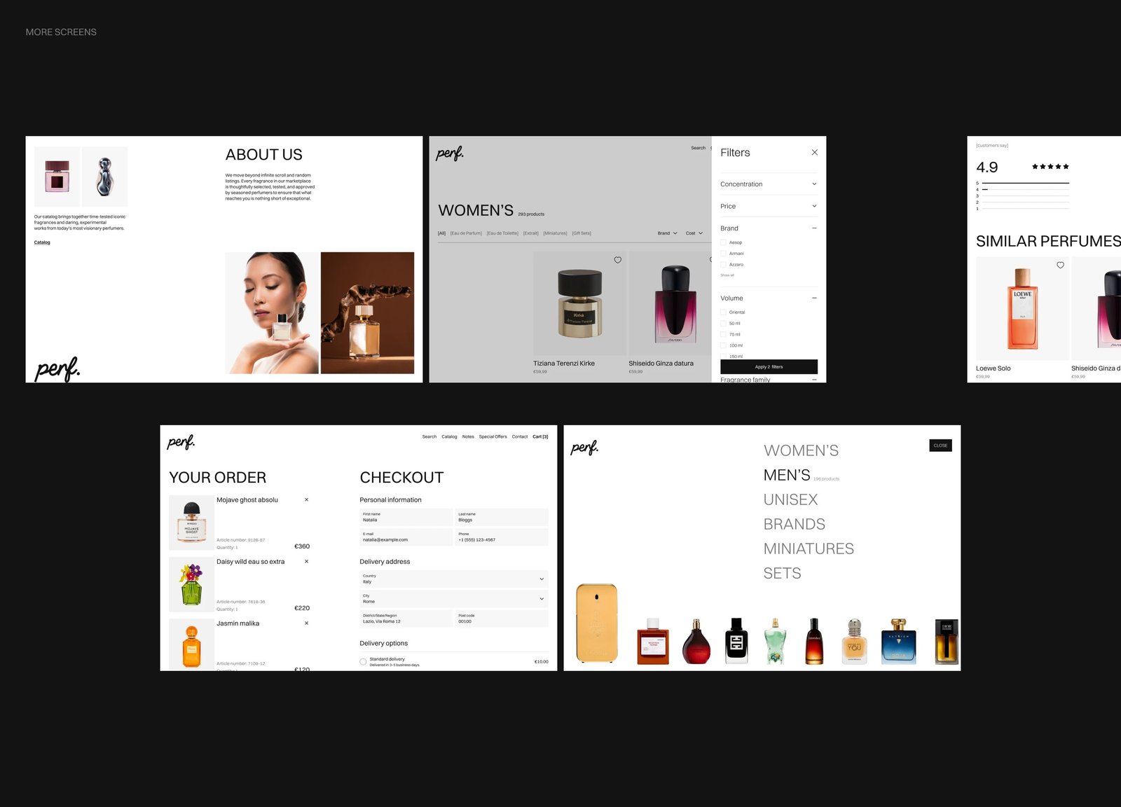 Product Images portfolio sample